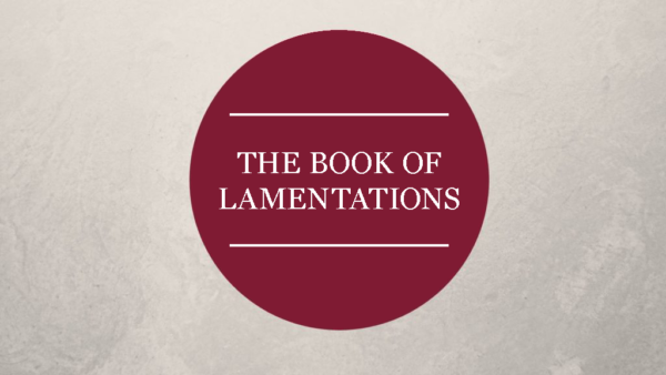 Introduction to Lamentations Image